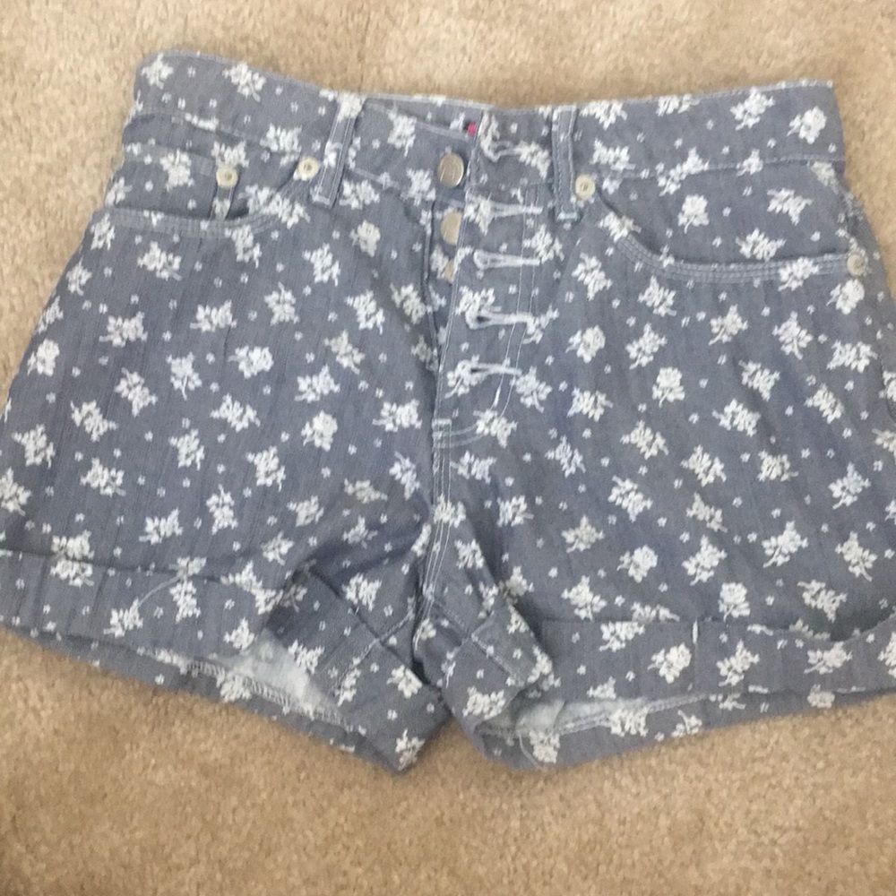 high waisted shorts